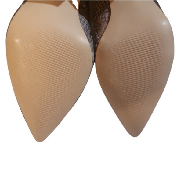 Like New- Carlos by Carlos Santana Gray Snake Print Tibbe Bootie Size 6.5 - Picture 8 of 8